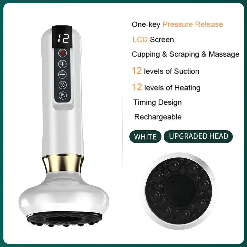 JianYouCare Electric Cupping Therapy Set with Heating & Suction