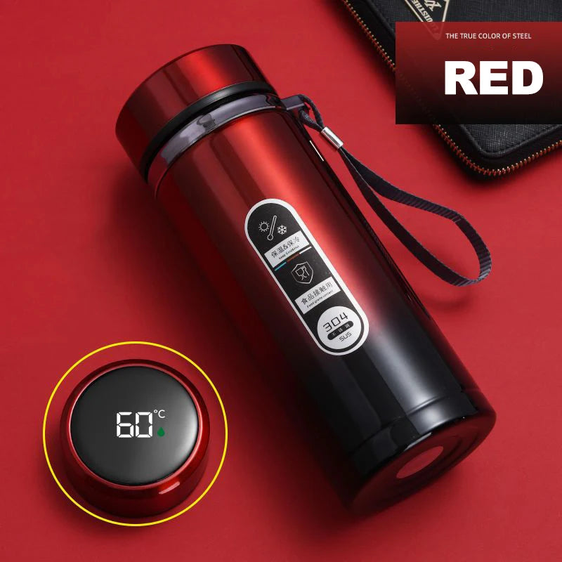 500ML–1L Stainless Steel Thermos Bottle with LED Temp Display