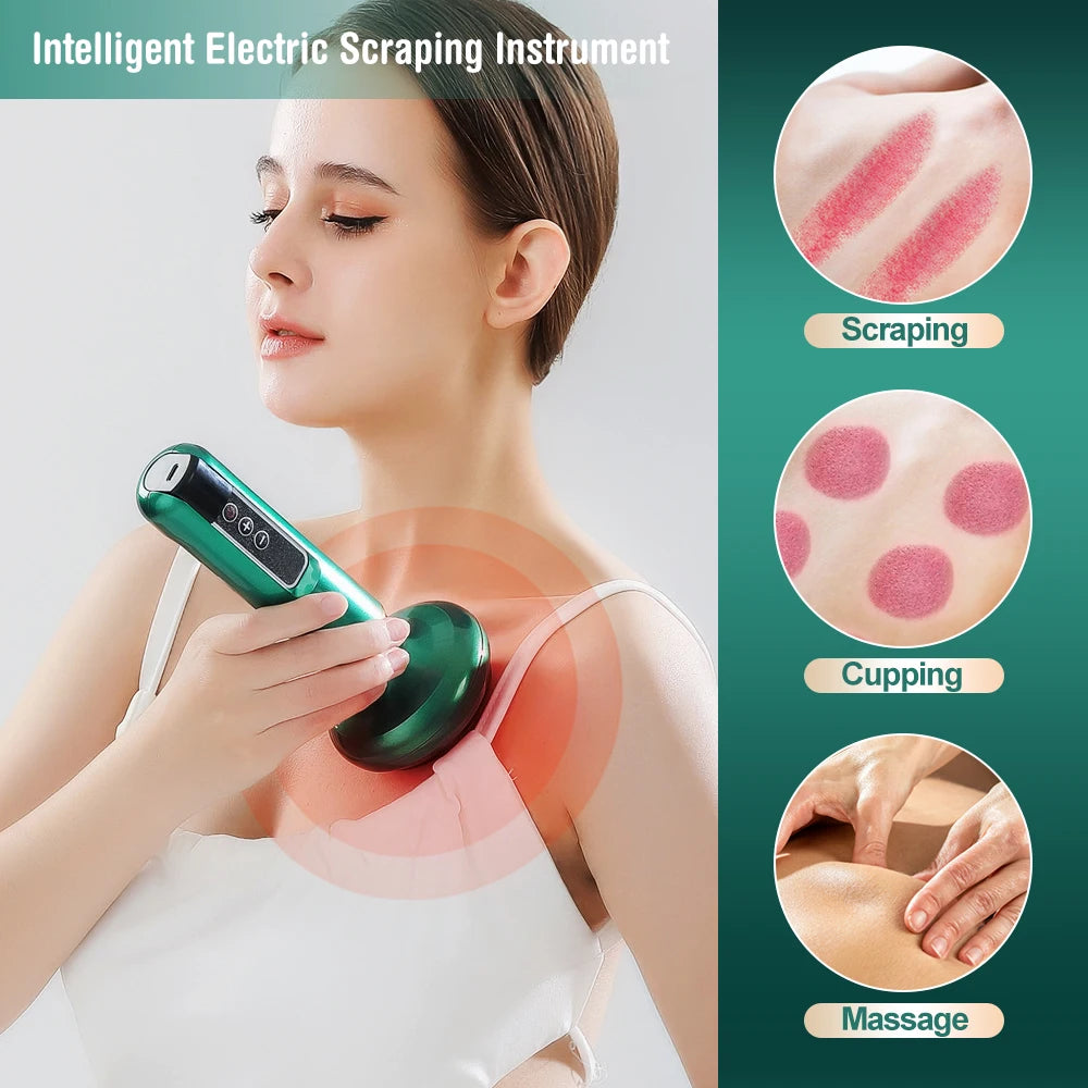 JianYouCare Electric Cupping Therapy Set with Heating & Suction