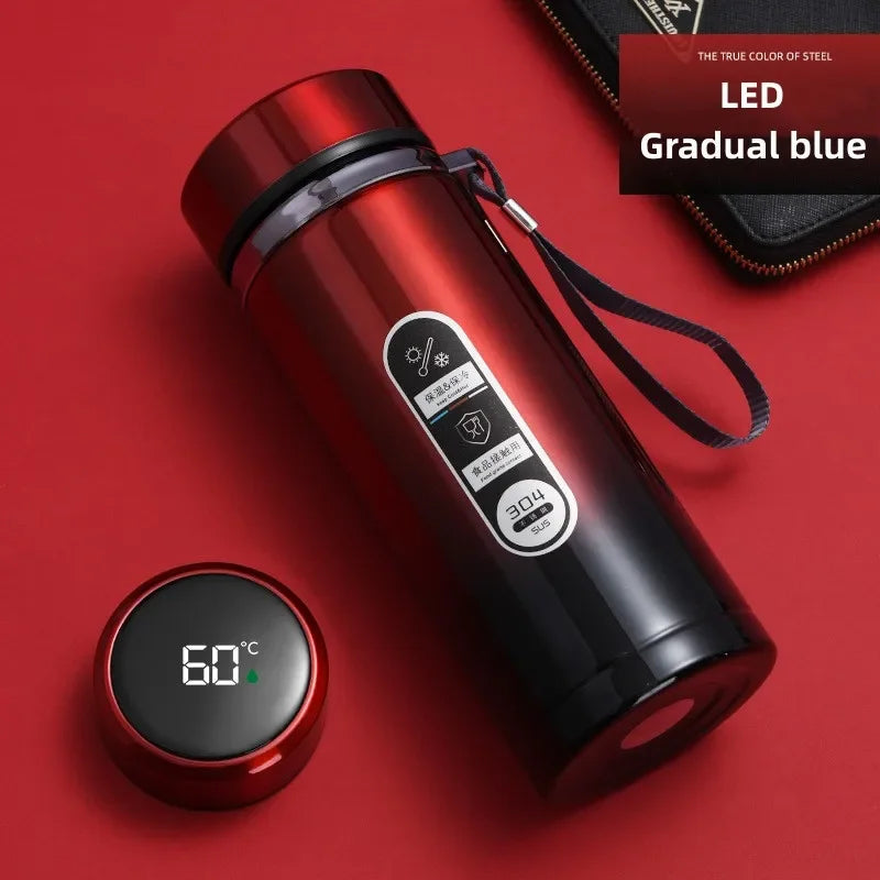 500ML–1L Stainless Steel Thermos Bottle with LED Temp Display