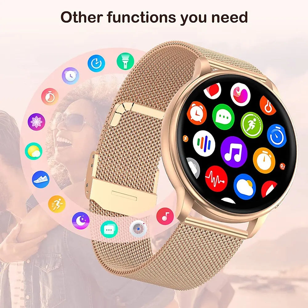 MEVADEN Y22 Bluetooth Smartwatch with Fitness Tracker