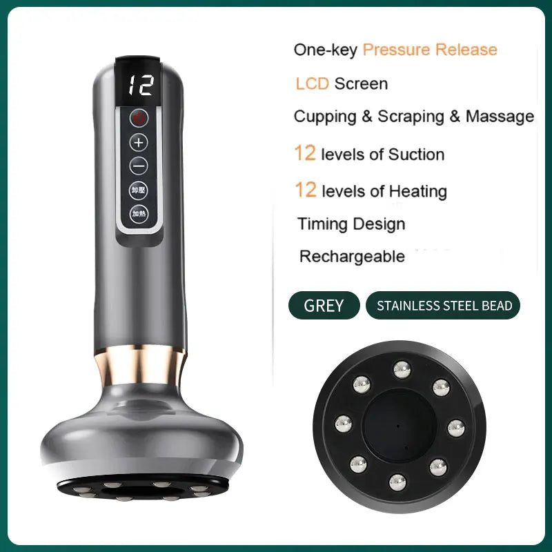 JianYouCare Electric Cupping Therapy Set with Heating & Suction