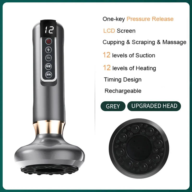JianYouCare Electric Cupping Therapy Set with Heating & Suction