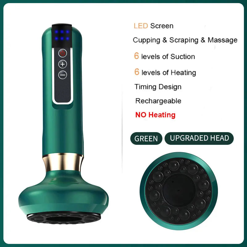 JianYouCare Electric Cupping Therapy Set with Heating & Suction