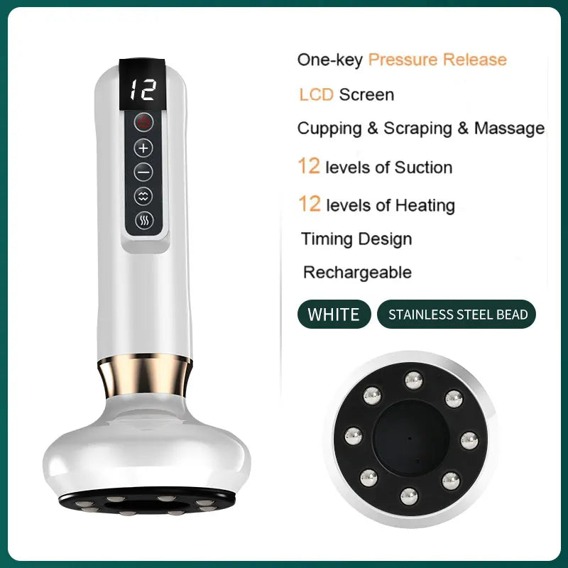 JianYouCare Electric Cupping Therapy Set with Heating & Suction