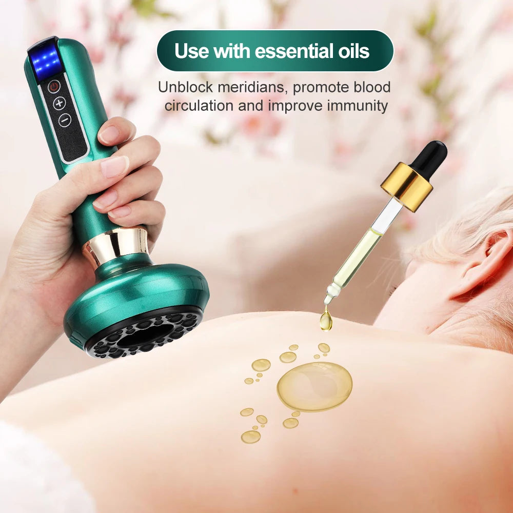 JianYouCare Electric Cupping Therapy Set with Heating & Suction