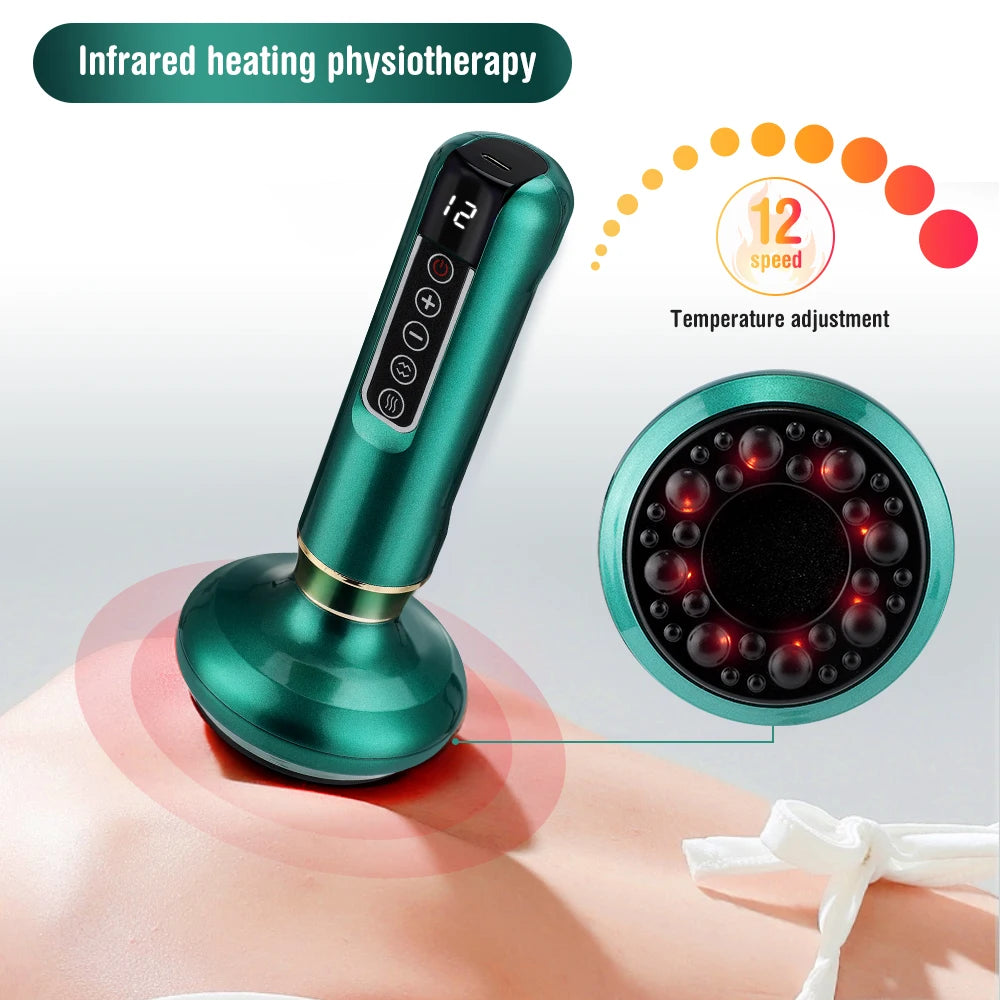 JianYouCare Electric Cupping Therapy Set with Heating & Suction