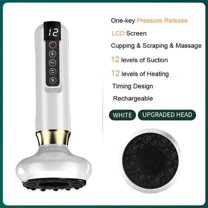 JianYouCare Electric Cupping Therapy Set with Heating & Suction
