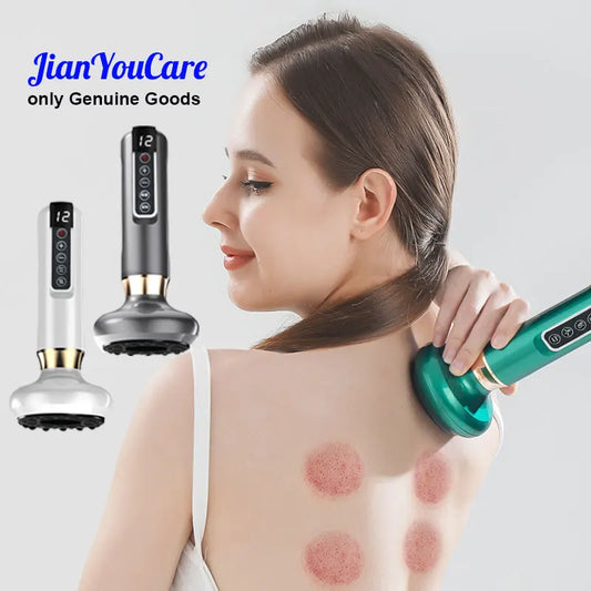 JianYouCare Electric Cupping Therapy Set with Heating & Suction