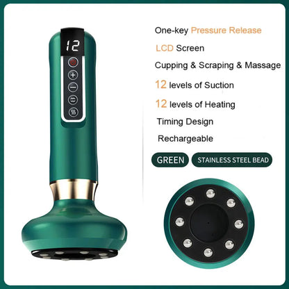 JianYouCare Electric Cupping Therapy Set with Heating & Suction