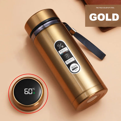 500ML–1L Stainless Steel Thermos Bottle with LED Temp Display