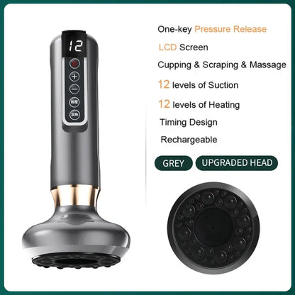 JianYouCare Electric Cupping Therapy Set with Heating & Suction