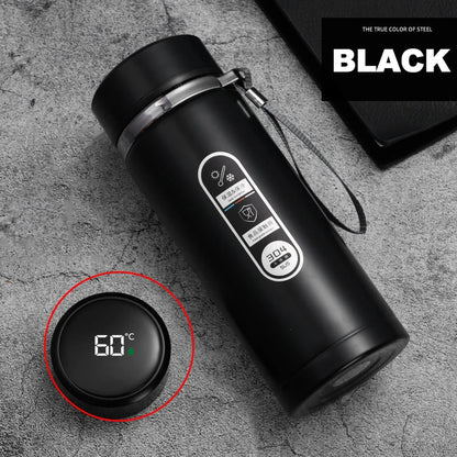 500ML–1L Stainless Steel Thermos Bottle with LED Temp Display