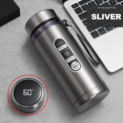 500ML–1L Stainless Steel Thermos Bottle with LED Temp Display