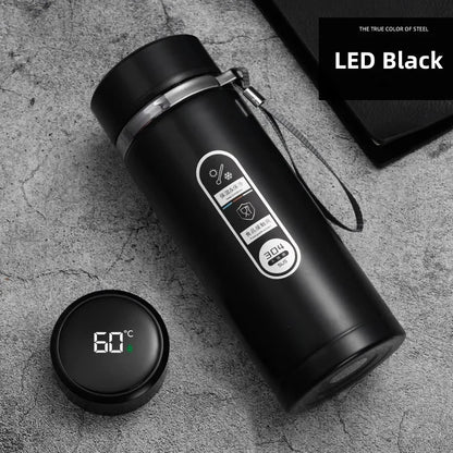 500ML–1L Stainless Steel Thermos Bottle with LED Temp Display