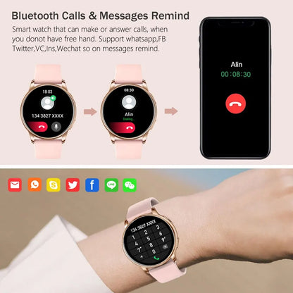 MEVADEN Y22 Bluetooth Smartwatch with Fitness Tracker